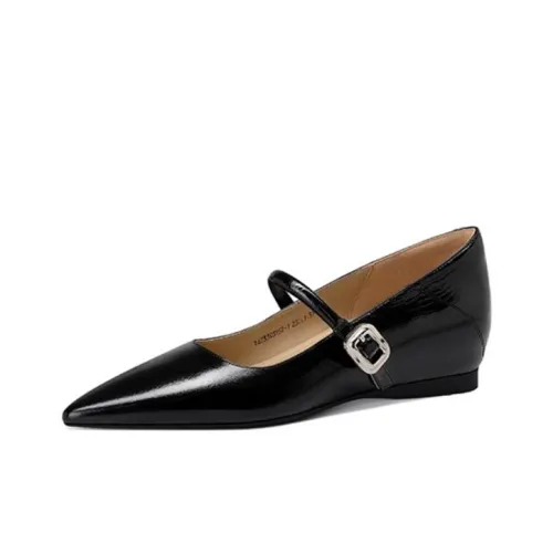 JESSICA SOPHIA Грубый каблук Туфли Мэри Джейн 1 см Женские