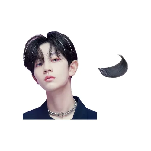 GLUNA Real Волосы Мужские Заколки для волос 2 шт