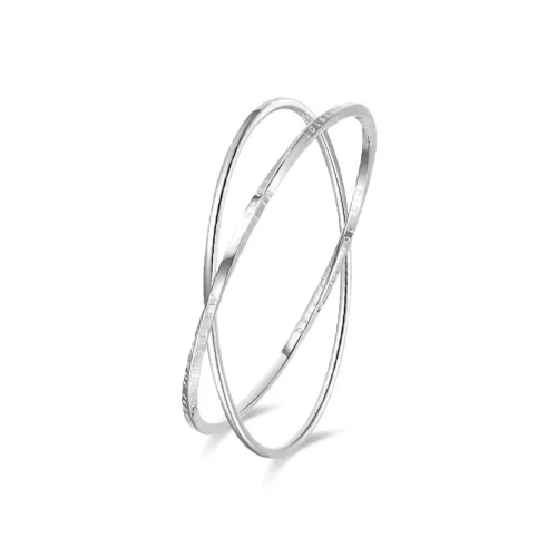 WANLIACC Сплав Mobius Double Loop Браслет Женский