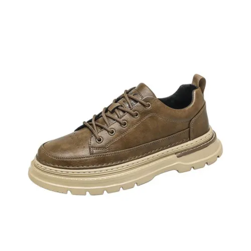 GNSJ Casual Низкий Топ Khaki Мужской