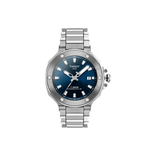 TISSOT Автоматический Механический Часы для Мужчин 41 мм Синий