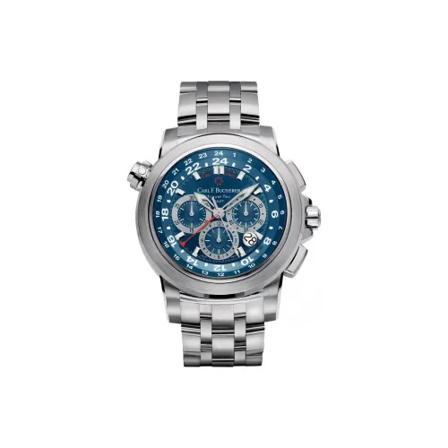 Carl F.Bucherer Автоматический Механический Механизм Мужские Часы 46,6 мм Синий