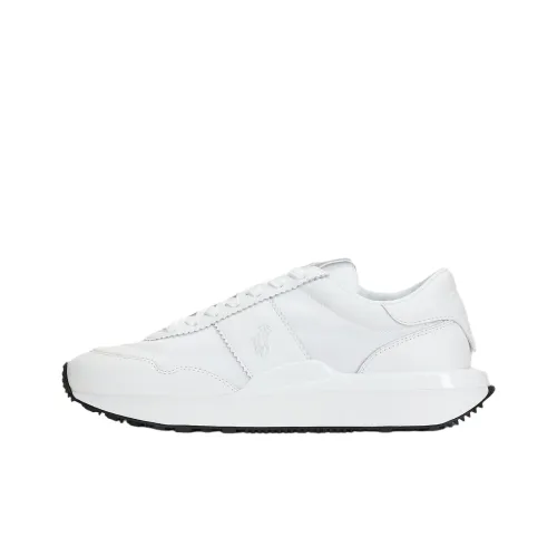 Polo Ralph Lauren Train 89 Low Топ Повседневная обувь Женская Белая