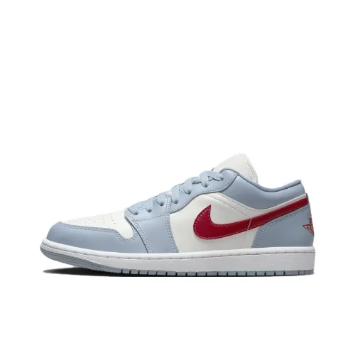 Jordan Air Jordan 1 Винтажные баскетбольные кроссовки Low Топ Женские