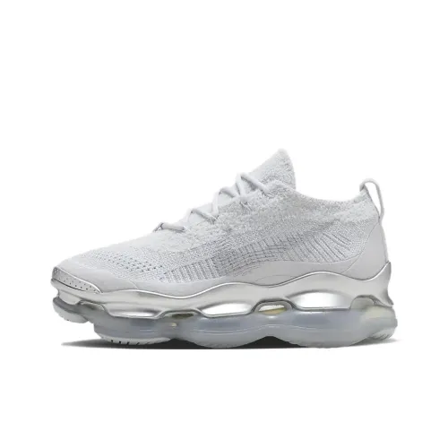 Nike Air Max Scorpion Abrasion Resistant MID Топ Air Cushion Повседневные Беговые кроссовки Женские Белые