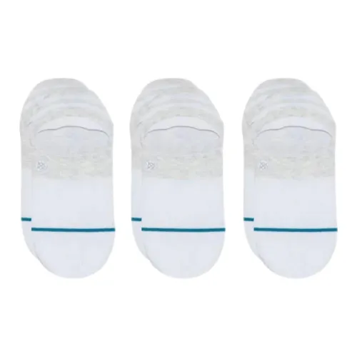 Stance Низкие носки для мужчин 3 упаковки белый