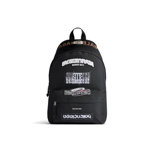Balenciaga Explorer Nylon Backpack Regular Men's Black Баленсиага Explorer Nylon Рюкзак Стандартный Мужской Черный