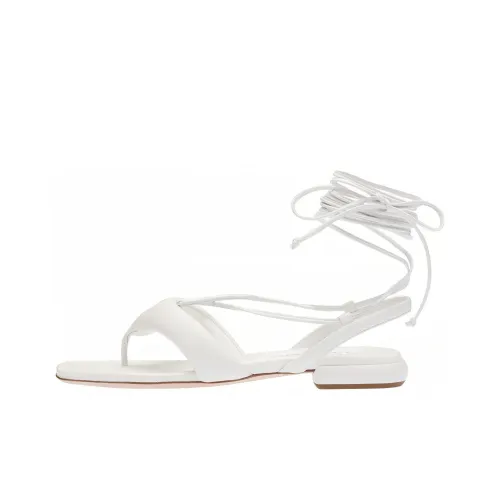 MIU MIU One Ремешок Сандалии Женские Белые