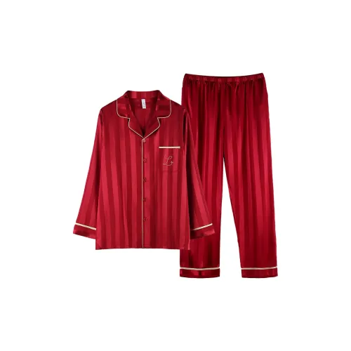 Xuan Liang Pajama Комплект Мужской Вишнево-Красный