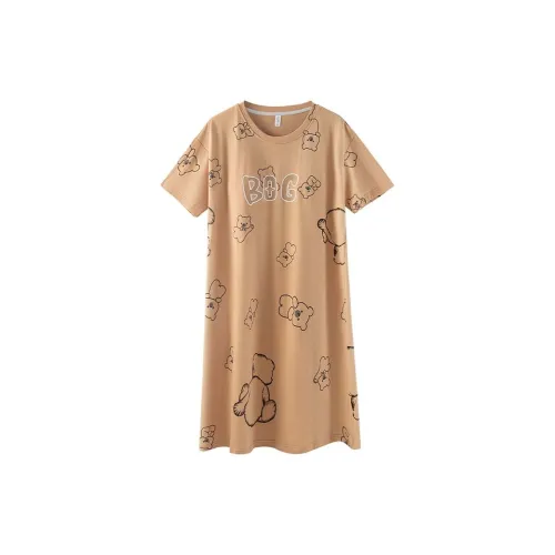 Sharefun Ночная сорочка Женская Хаки