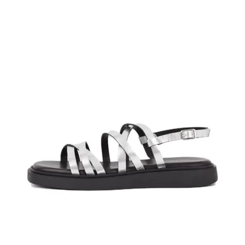VAGABOND SHOEMAKERS Сандалии в римском стиле, серебряные, женские