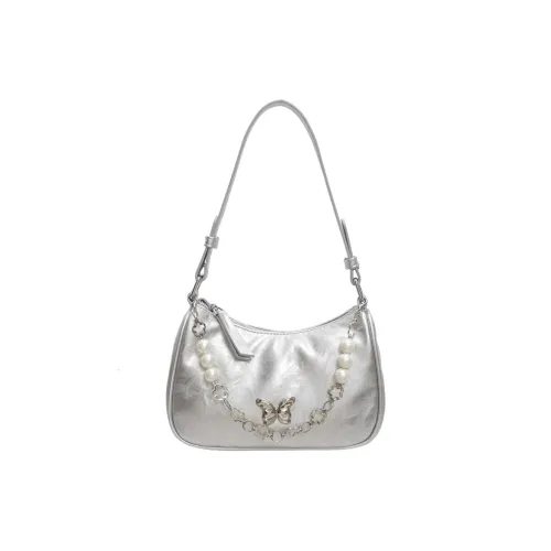 DALO ПУ (полиуретан) Сумка Сумка через плечо Сумка через плечо Женская Серебряный Черный Экрю Красный