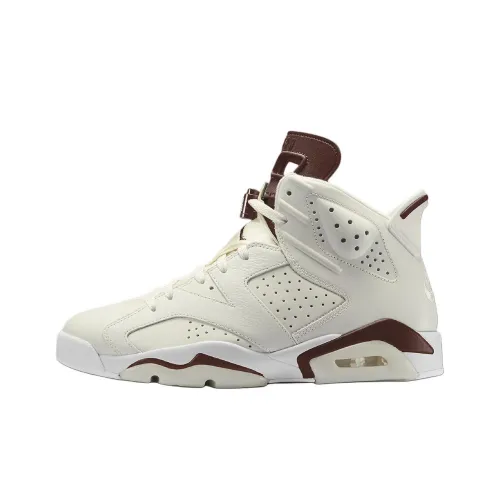 Jordan Air Jordan 6 Амортизация Противоскользящий Устойчивый к истиранию Дышащий Высокий Топ