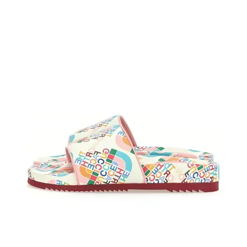 The North Face x Gucci Слипоны Женские Белые