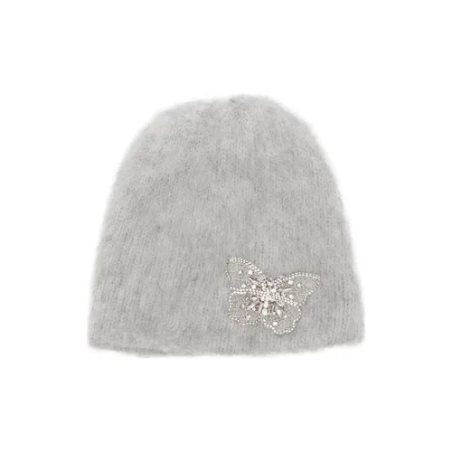 Jennifer Behr Шерсть Бини Женские Светло-Серый
