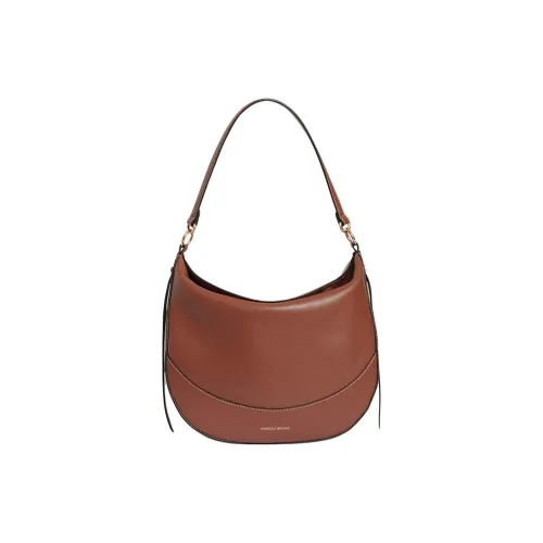 Vanessa Bruno Сумка через плечо из коровьей кожи женская сумка цвет печенья