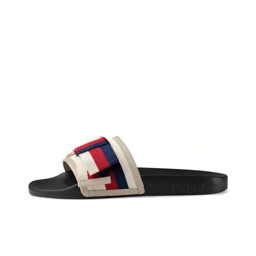 GUCCI Sylvie Слипоны Женские Экрю