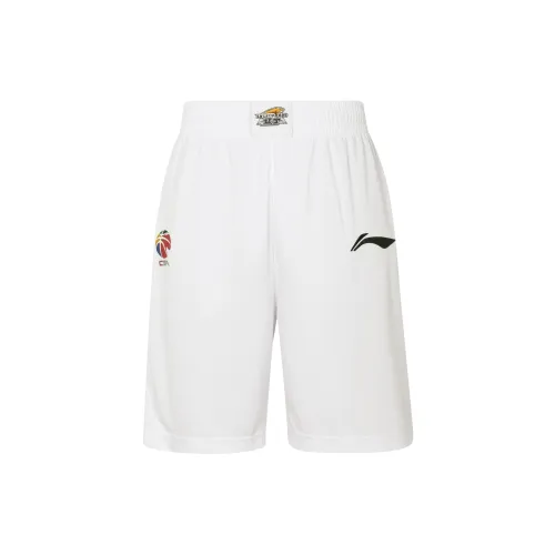 LINING Баскетбольные шорты Мужские Белые