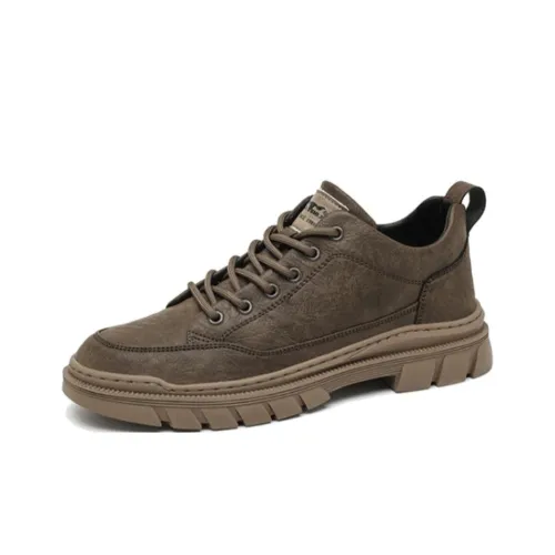 GNSJ Casual Низкий Топ Khaki Мужской