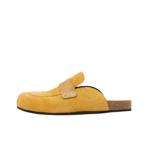 JW Anderson Домашние тапочки Женские Светло-желтые