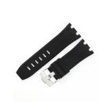 Чёрный с серебряной шпилькой