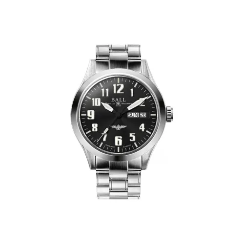 Шар Engineer III Collection Автоматический Механический Механизм Мужские Часы Часы 40 мм Черный Циферблат