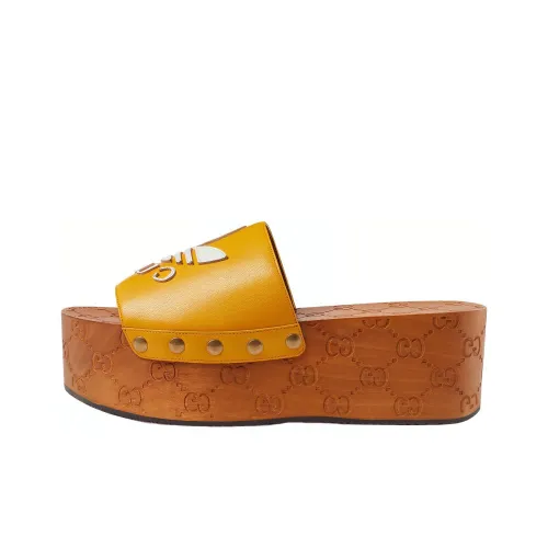 Adidas Originals x GUCCI Слипоны Женские Желтые