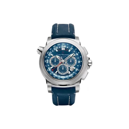 Carl F.Bucherer Автоматический Механический Механизм Мужские Часы 46,6 мм Синий