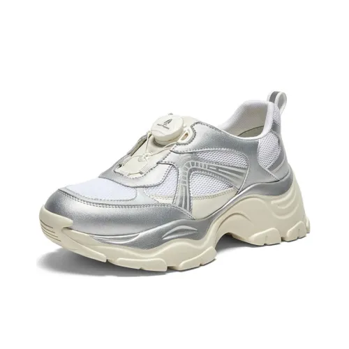 Hush Puppies Амортизаторы Shock противоскользящие низкие топ кроссовки с толстой подошвой женские