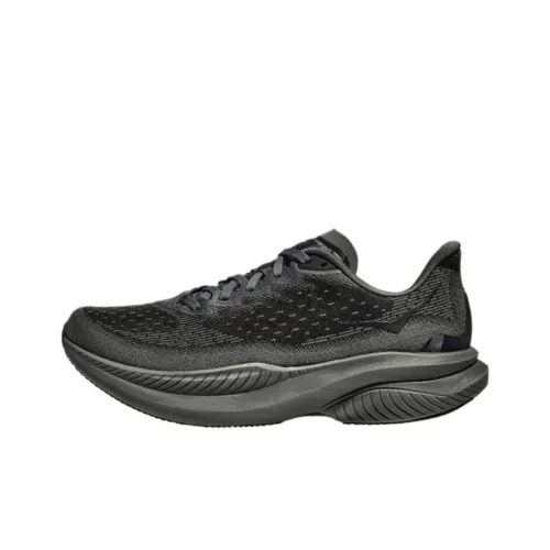 HOKA ONE ONE MACH 6 Беговые кроссовки Низкий Топ Черный Мужской