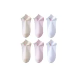 6 пар (2 апельсиновых + 2 розовых + 2 белых)