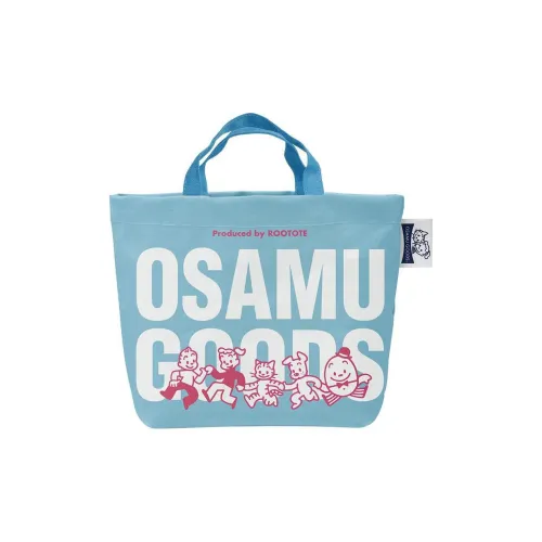 ROOTOTE × OSAMU GOODS Коллаборация Полиэстер Тоут Сумка Сумка для покупок Сумка Женская Синяя