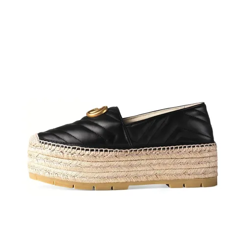 GUCCI GG Platform Обувь Женская Черная