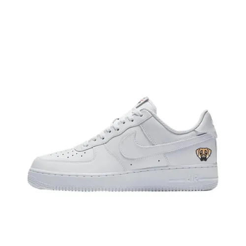 Victor Victor Worldwide x Nike Air Force 1 Slip Resistant Abrasion Resistant Low Топ Скейтборд Кроссовки Унисекс Белый