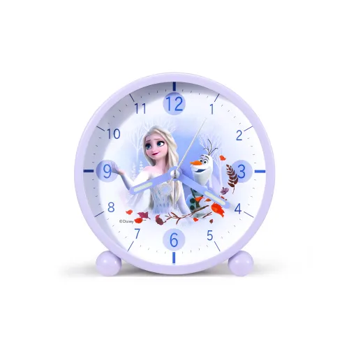 Disney Strawberry Bear Series Механизм с плавным ходом секундной стрелки PC Студенты Эксклюзивный Аналоговый Будильник Детский Фиолетовый Розовый