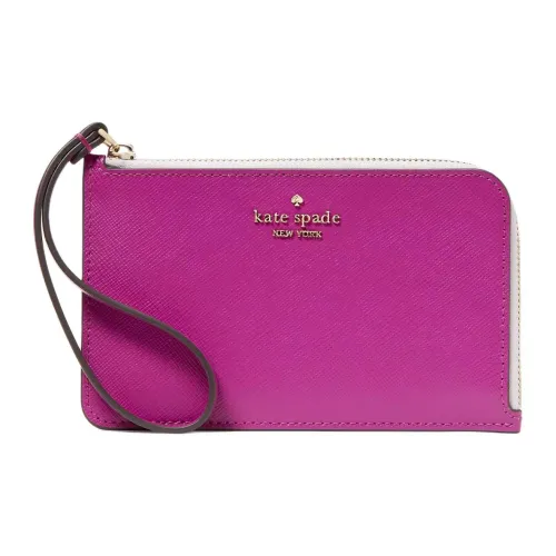 Kate Spade Saffiano кожа клатч маленький женский Baha розовый многоцветный