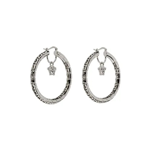 VERSACE Браслет из лата Женственный Серебряный