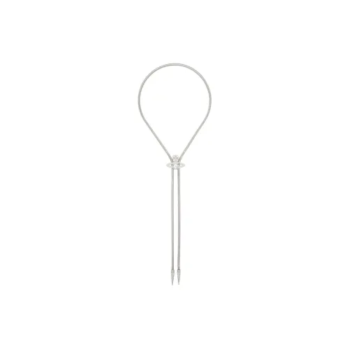 Vivienne Westwood Латунь Мужской Галстук Серебряный