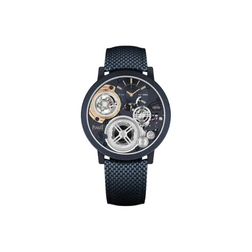 PIAGET Ручной механизм Мужские ALTIPLANO Часы 41,5 мм Синий