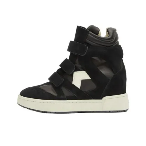 ISABEL MARANT Скейтборд Кроссовки Высокие Черные Женские