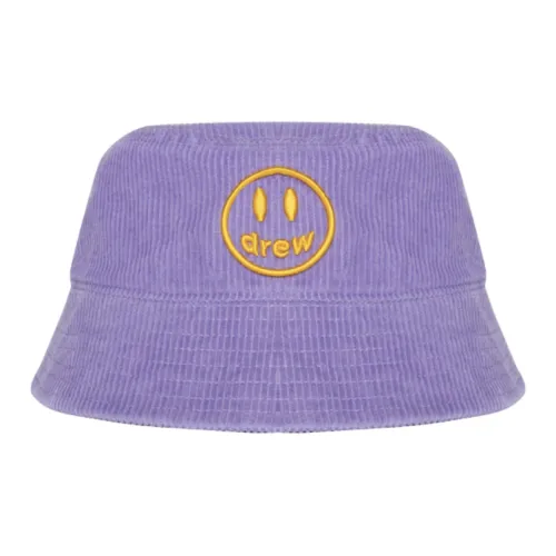 Drew House Вельвет Cotton Bucket Hats Унисекс Фиолетовый