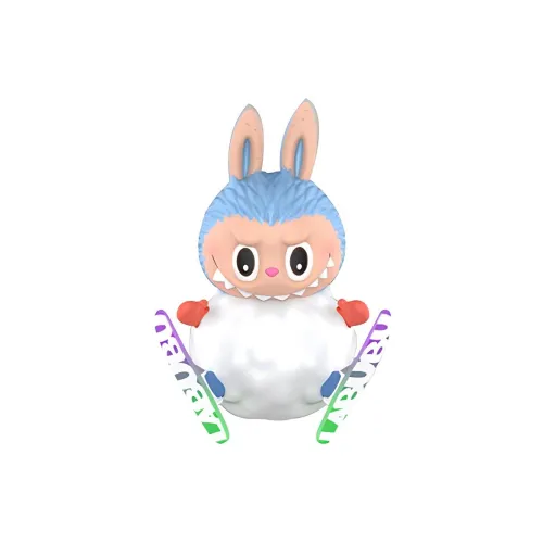 POP MART THE MONSTERS LABUBU Лыжник, Модная Фигурка, 10 См