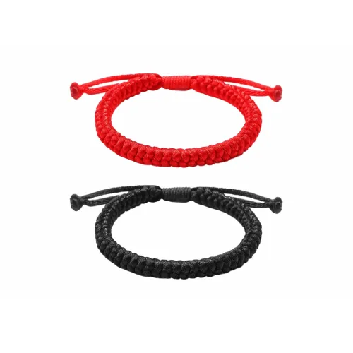 MUYAN Ткань Ромб Узел Браслет Унисекс