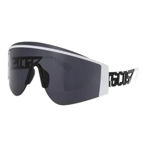 GCDS Нерегулярная форма Солнцезащитные очки Женские Черный