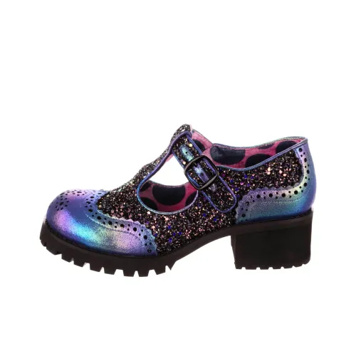 IRREGULAR CHOICE Женские повседневные туфли синего-фиолетового цвета Женские