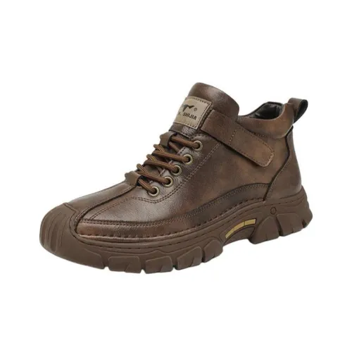 GNSJ Casual High Top Коричневый Мужской