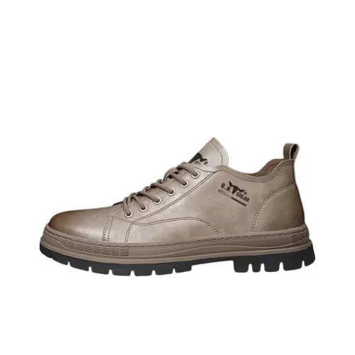 GNSJ Casual Низкий Топ Khaki Мужской