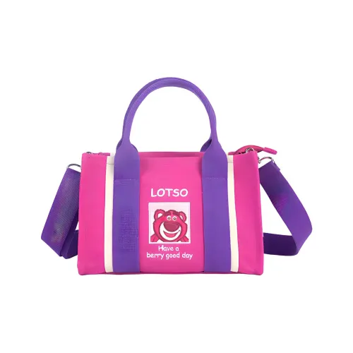 POTDEMIEL Disney Disney Strawberry Bear Series Хлопок Одно плечо Сумка Стандартный Женский Желтый Красный Синий