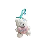 Сетка Сердце + Белый Медвежонок Подвеска