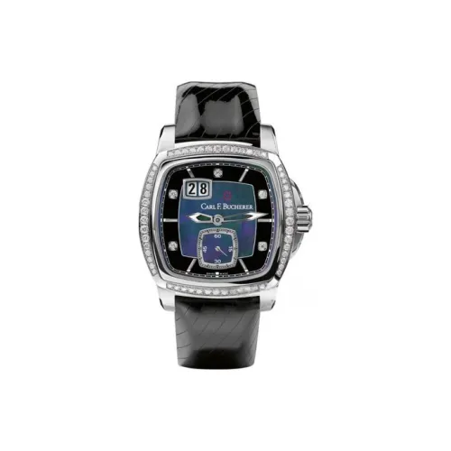 BUCHERER PATRAVI Collection Автоматический Механический Механизм Женские Часы Watch 38,54*39,25 мм Черный Циферблат